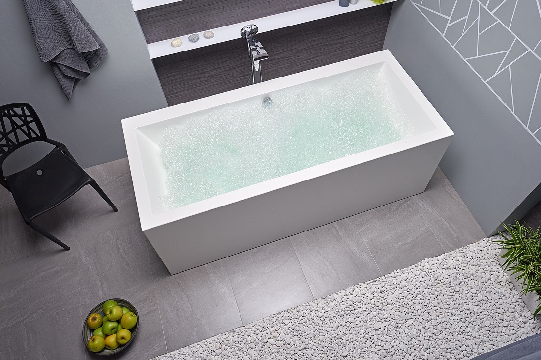 Отдельностоящая ванна в стиле минимализм Continental