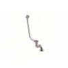 Retro bath waste with plug and chain in brushed nickel int 01 (web)