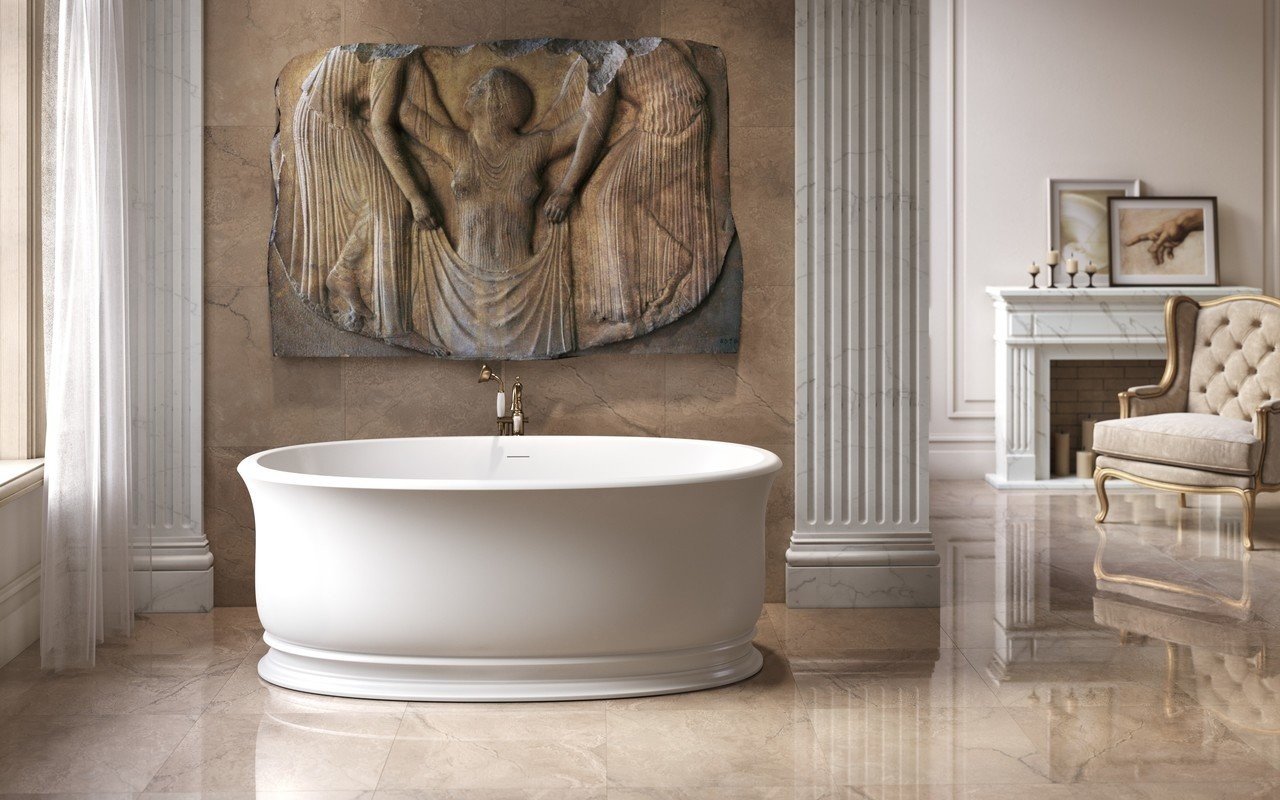 Aphrodite Wht Freestanding Solid Surface Bathtub 01 (web)