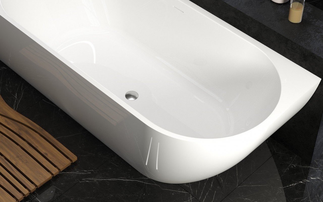 Aquatica Purescape 118 R Wht Corner Acrylic Bathtub 04