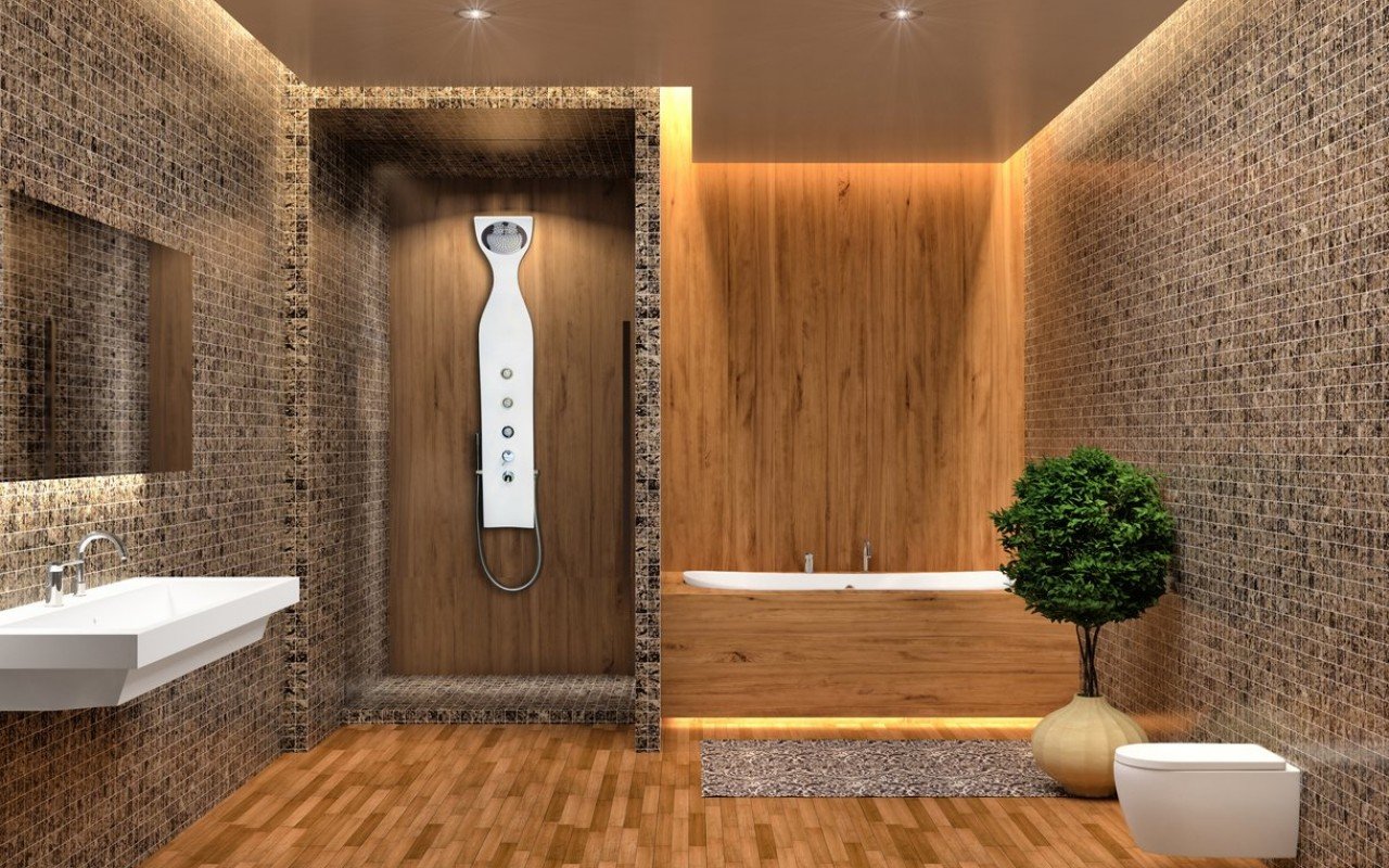 Душевой гарнитур с тропическим душем белый Elise от Viva Lusso