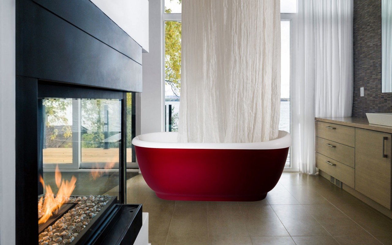 Fido-Red отдельностоящая ванна из искусственного камня picture № 0