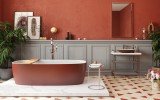 Aquatica Coletta Oxide Red Wht Freestanding Solid Surface Bathtub 04 (web)