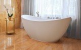 Aquatica Lillian White Freestanding Solid Surface Bathtub10