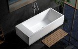 Aquatica Monolith White Frrestanding Solid Surface Bathtub07