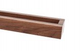 Aquatica Universal 32 Waterproof Wall Mounted American Walnut Wood Towel Rack012