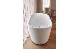 Lullaby Wht Small Freestanding Solid Surface Bathtub by Aquatica web 0049