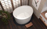 True Ofuro Duo Freestanding Stone Japanese Soaking Bathtub 05 (web)