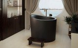 True Ofuro Mini Black Tranquility Heated Japanese Bathtub 110V 60Hz 01 (web)