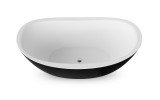 Aquatica purescape 171m blck wht freestanding solid surface bathtub tech 05