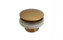 Aquatica Euroclicker3 Aged Gold Bathtub Drain02