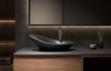 Black Stone Vessel Sink picture № 7