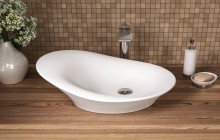 White Vessel Sink picture № 10