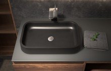 Black Stone Vessel Sink picture № 10