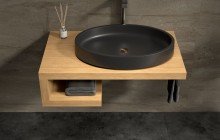 Matte Black Vessel Sink picture № 8