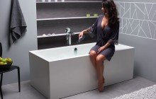 Continental Wht Freestanding Solid Surface Bathtub by Aquatica web (1)