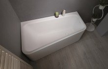 Jane Wht Stone Corner Bathtub 1