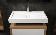 Rectangular Bathroom Sinks picture № 17