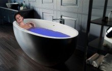 Sensuality mini f black wht relax freestanding solid surface bathtub by Aquatica 19 (web)