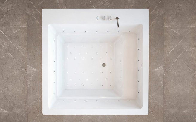 Lacus-Wht-Relax встроенная акриловая аэромассажная ванна
