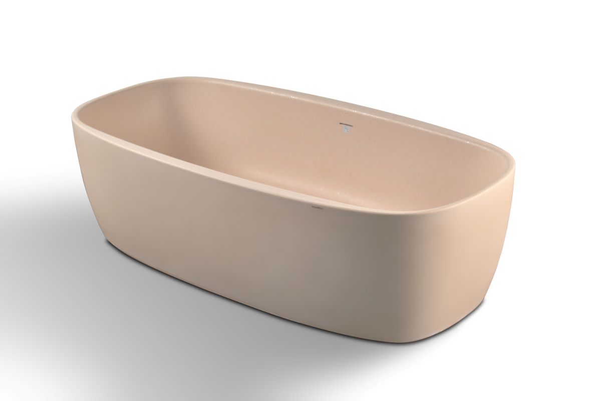 Aquatica Coletta Sandstone Freestanding Solid Surface Bathtub01