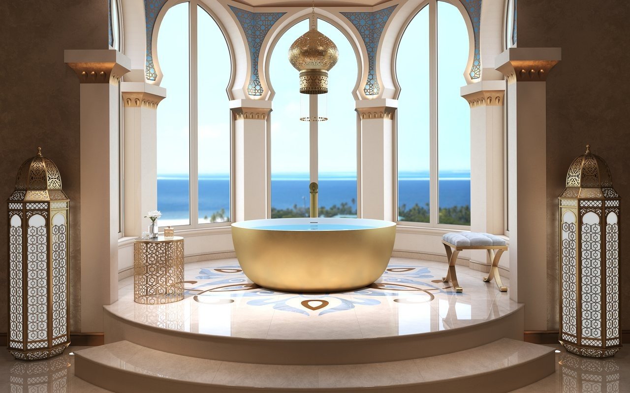 Aquatica adelina yellow gold wht round freestanding solid surface bathtub 02 (web)