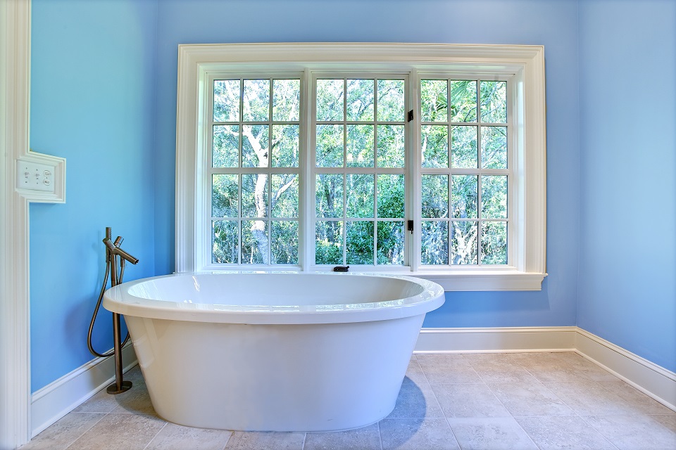Синяя ванная комната дизайн foto_59611867