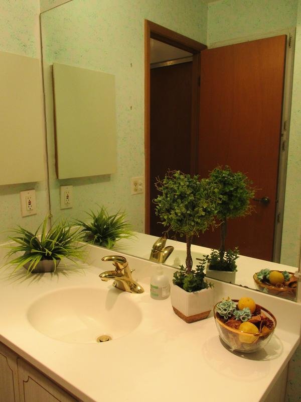 Зеленая ванная комната дизайн фото 4f7