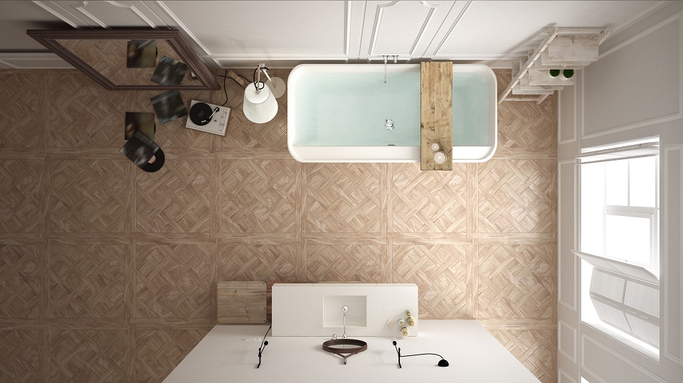 скандинавская ванная комната фото 1182